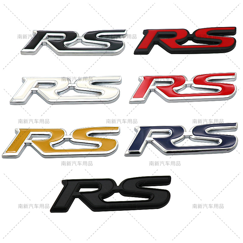 Sticker Kim Loại 3D Dán Trang Trí Xe Hơi K2 K3 K3S