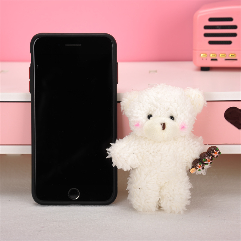 Hw Gấu Nhồi Bông Màu Trắng Dễ Thương 10cm