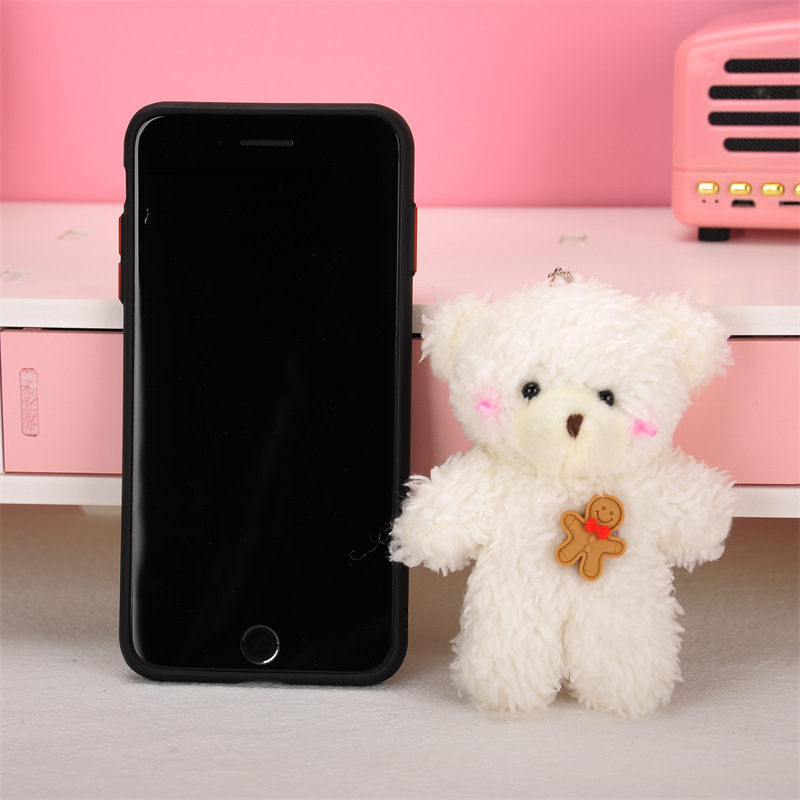 Hw Gấu Nhồi Bông Màu Trắng Dễ Thương 10cm