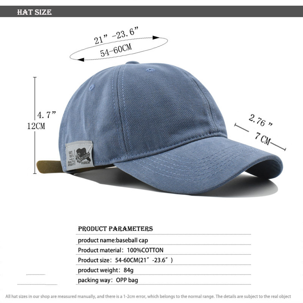Gaseryo Mũ Bóng Chày Chống Nắng Bốn Mùa Màu Trơn Đơn Giản Phong Cách retro Nhật Bản Thường Ngày Mềm Mại Cho Nam Và Nữ