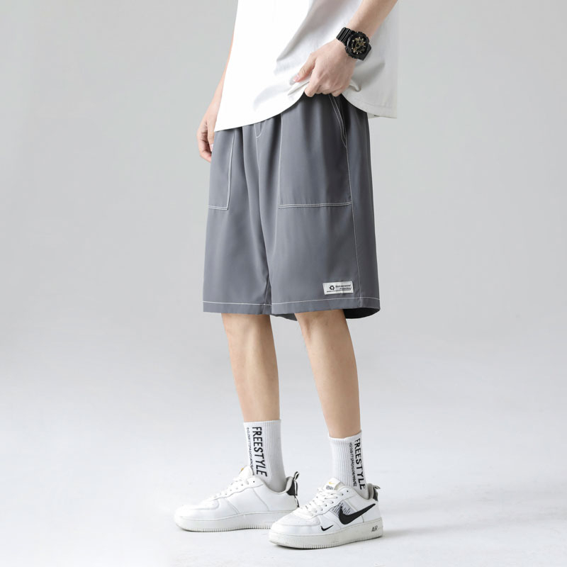 Quần Short Thể Thao Rút Dây Chất Liệu Lụa Mỏng Thời Trang Mùa Hè Cho Nam