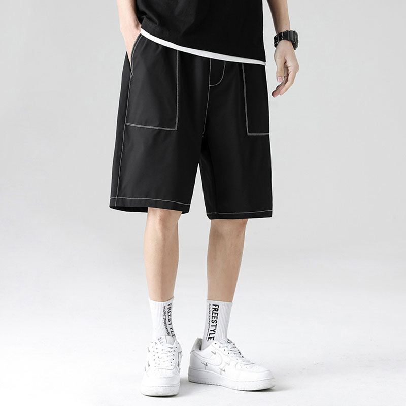 Quần Short Thể Thao Rút Dây Chất Liệu Lụa Mỏng Thời Trang Mùa Hè Cho Nam