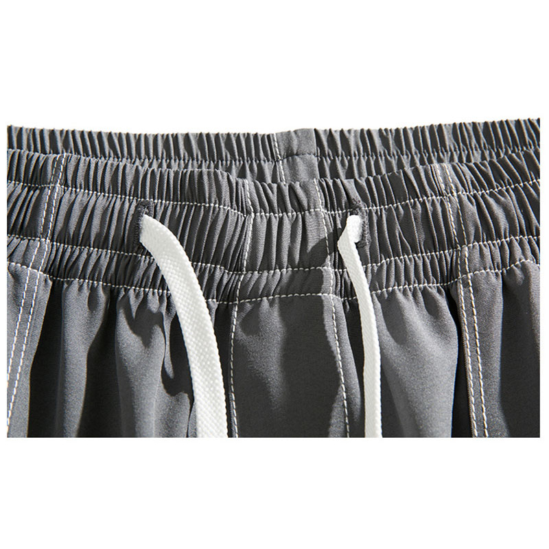 Quần Short Thể Thao Rút Dây Chất Liệu Lụa Mỏng Thời Trang Mùa Hè Cho Nam