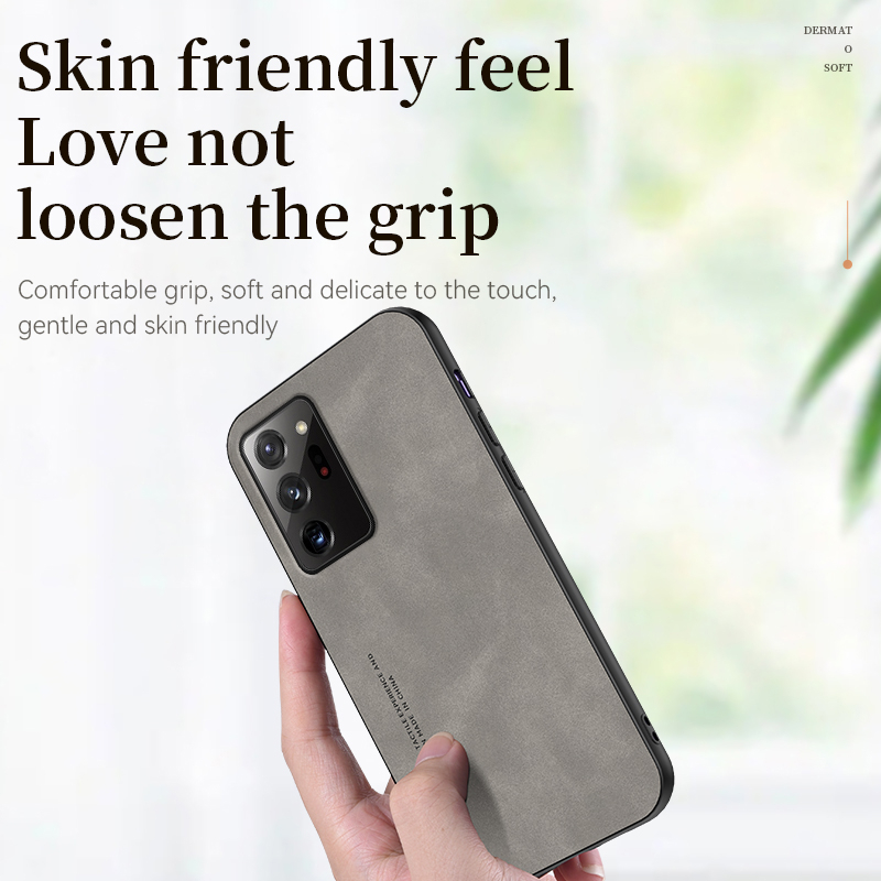 ốp lưng điện thoại kinh doanh Cashmere Tương thích với Cho Samsung Note20 Plus Note10 Plus Note9 Note8 S20 Ultra S21/S30 S21FE Ốp cứng PC bảng nối đa năng chống vân tay đơn giản case