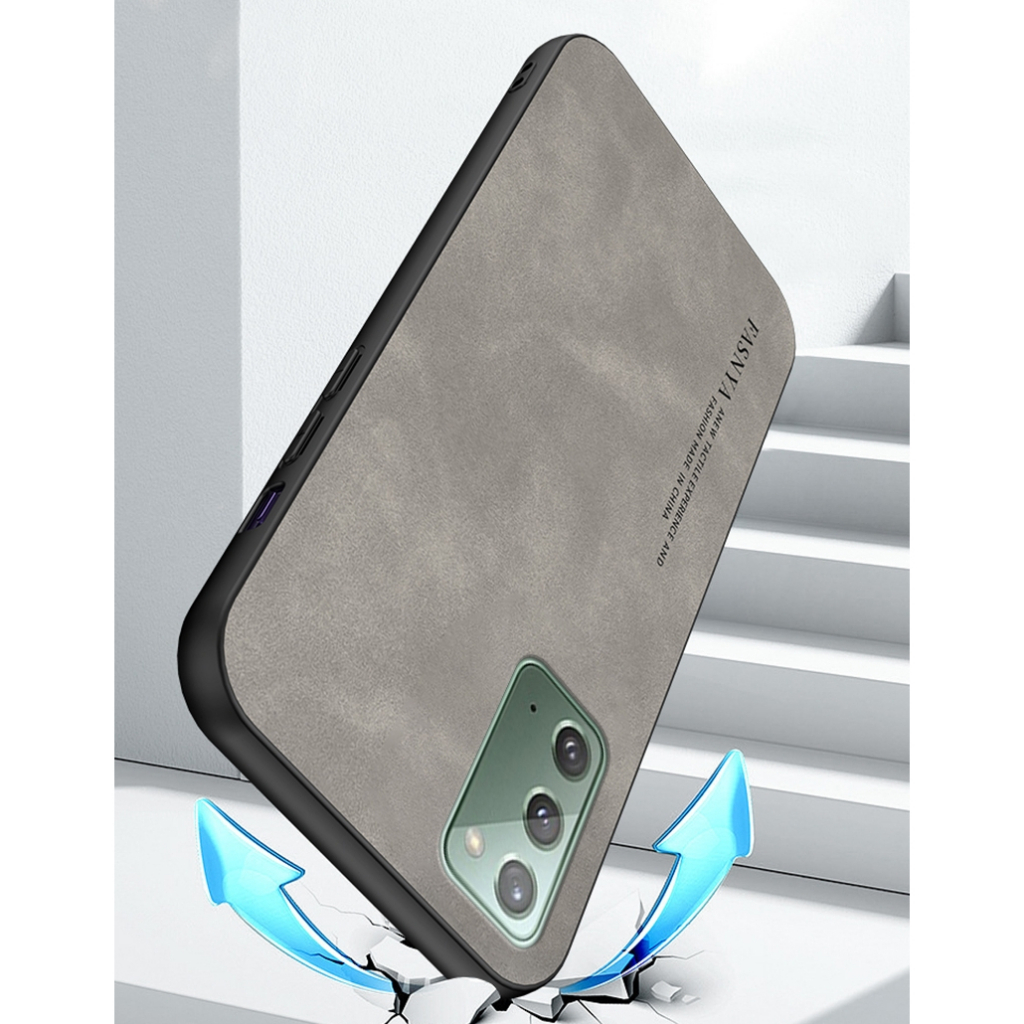 ốp lưng điện thoại kinh doanh Cashmere Tương thích với Cho Samsung Note20 Plus Note10 Plus Note9 Note8 S20 Ultra S21/S30 S21FE Ốp cứng PC bảng nối đa năng chống vân tay đơn giản case