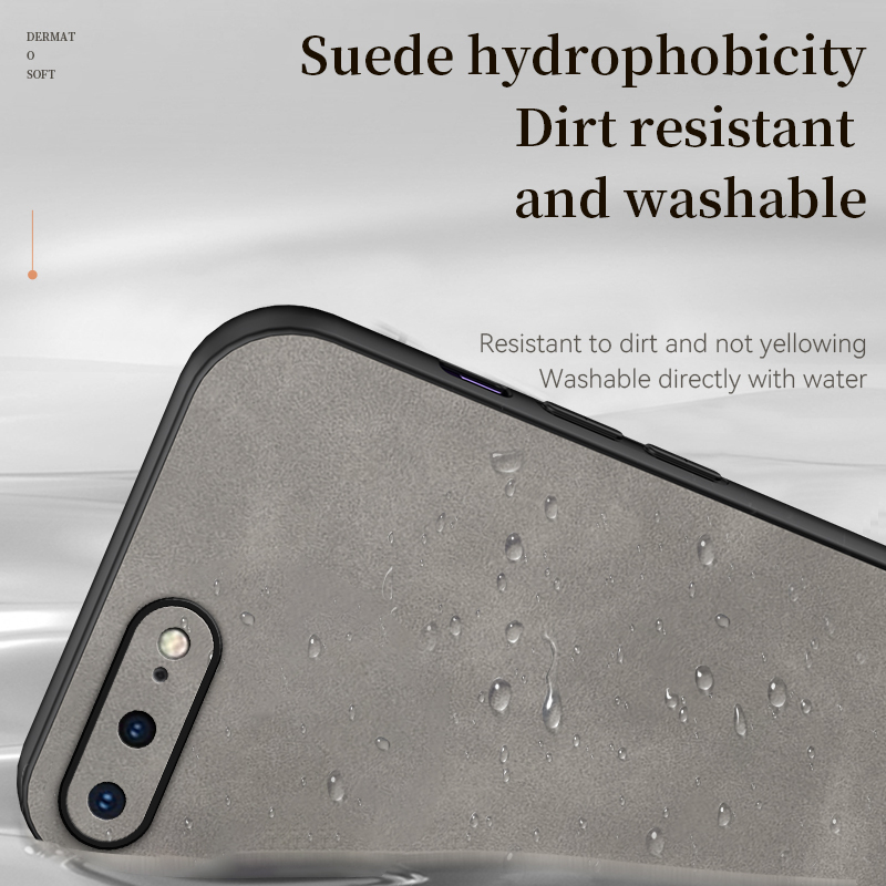 ốp lưng điện thoại kinh doanh Cashmere Tương thích với Cho iPhone 7 Plus 8 6s Plus X Xs Max XR 11 Pro Max Ốp cứng PC bảng nối đa năng chống vân tay đơn giản case