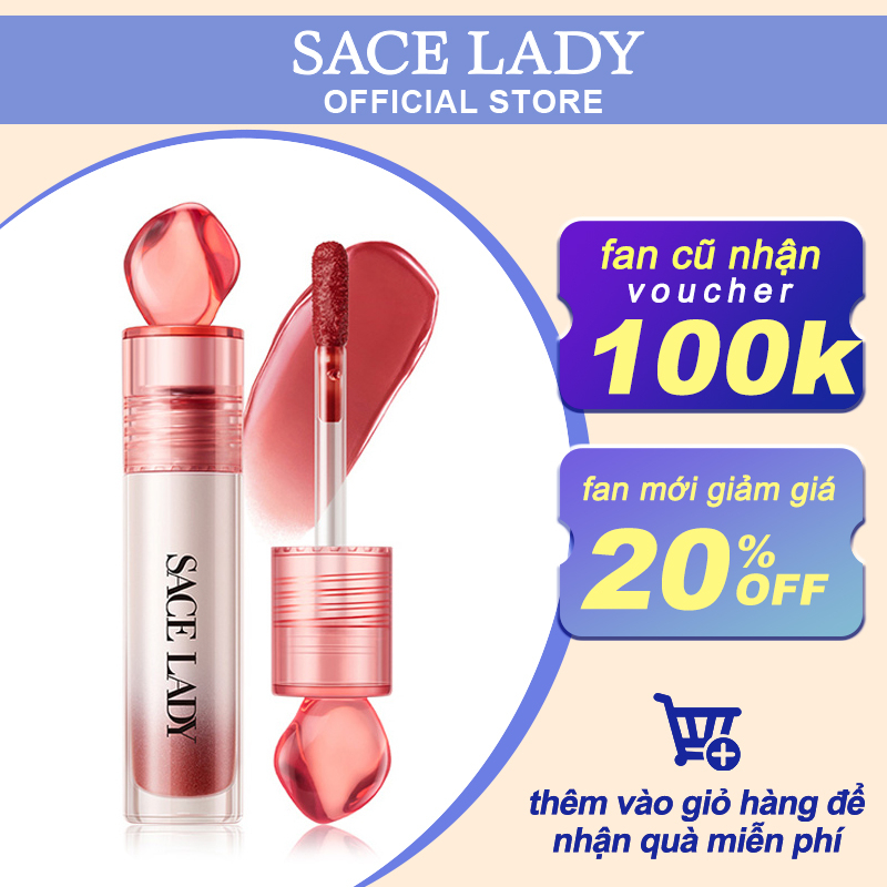 Son kem SACE LADY tông nhũ dưỡng ẩm môi làm đẹp cho nữ 2.3G