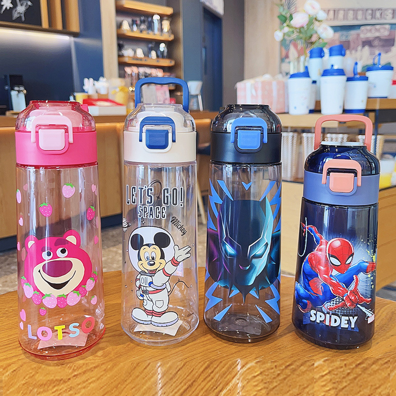 Bình Uống Nước Trực Tiếp Hình Disney Dễ Thương Cho Nữ Sinh