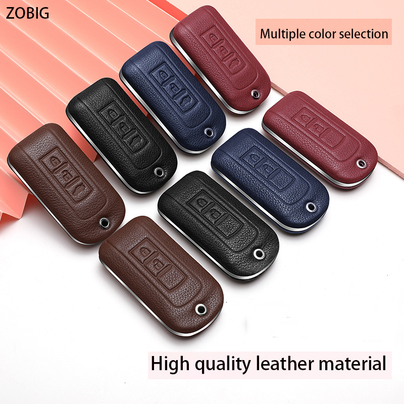 Vỏ Da PC + Chìa Khóa Điều Khiển Từ Xa Cho Mitsubishi Xperder Outlander Triton Strada Lancer EX Pajero ASX Mirage Eclipse Cross Original