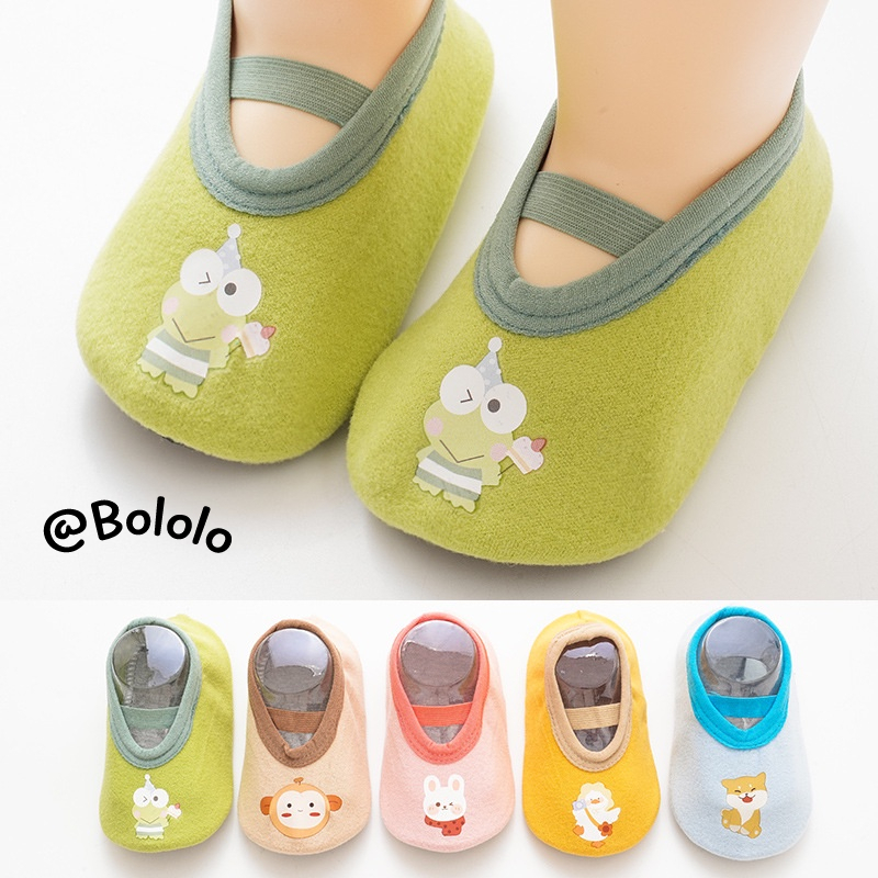Bololo Tất Chống Trượt Xinh Xắn Tiện Dụng Cho Bé Tập Đi