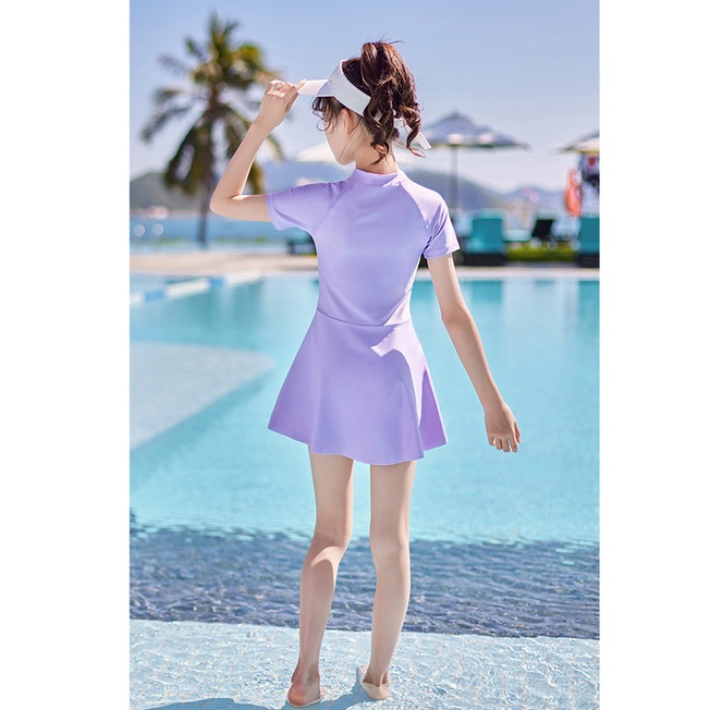 Đồ Bơi Một Mảnh Thể Thao Thời Trang Cho Bé Gái