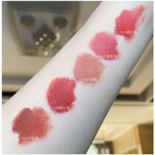 Set son kem lì 5 cây Herorange Thỏ Trắng