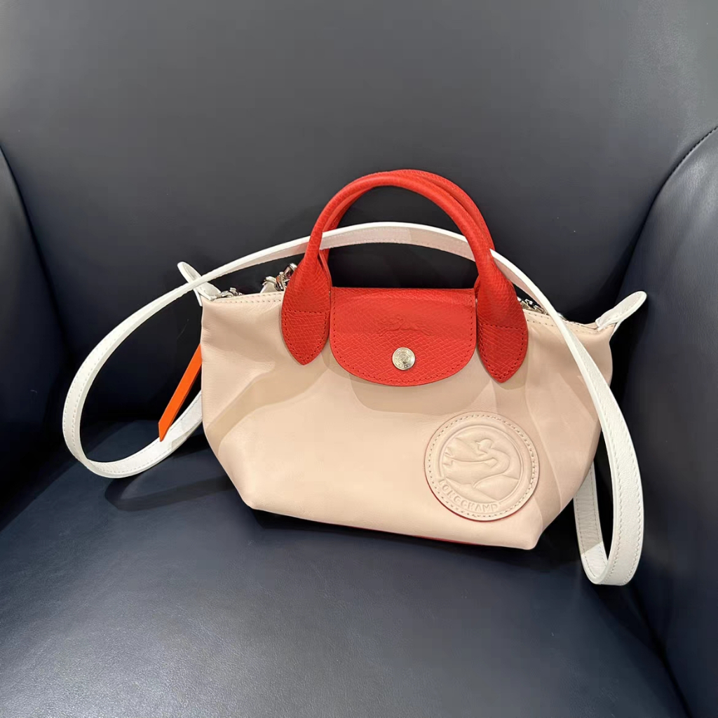Longchamp Túi Đeo Chéo Mini Bằng Da Cừu Phù Hợp Với Nhiều Màu Sắc Phù Hợp Với Mọi Phong Cách Ngôi Sao Kirby