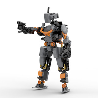 Bộ Đồ Chơi Lắp Ráp Robot Mini 162 Mảnh Cho Bé