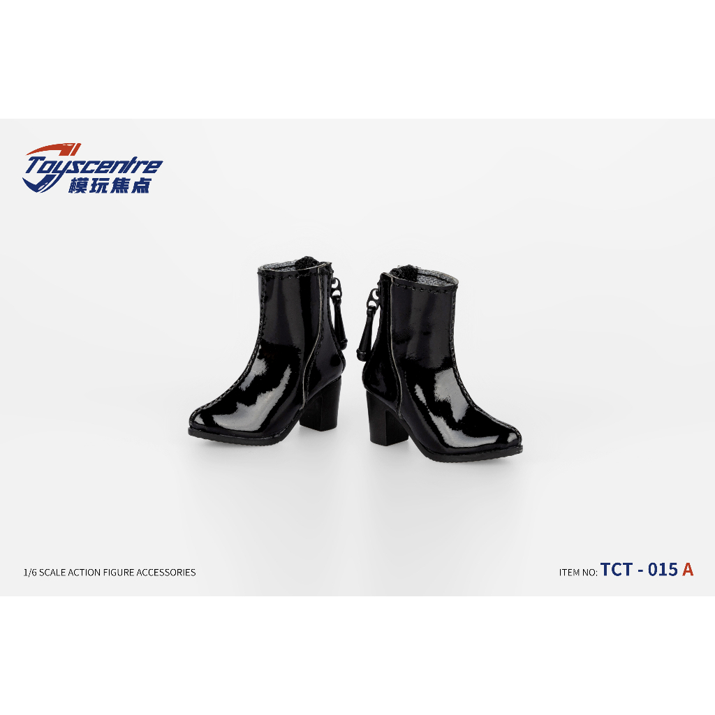 Giày Boot Cổ Ngắn TCT-015 1 / 6 Cho Mô Hình Nhân Vật 12 ''
