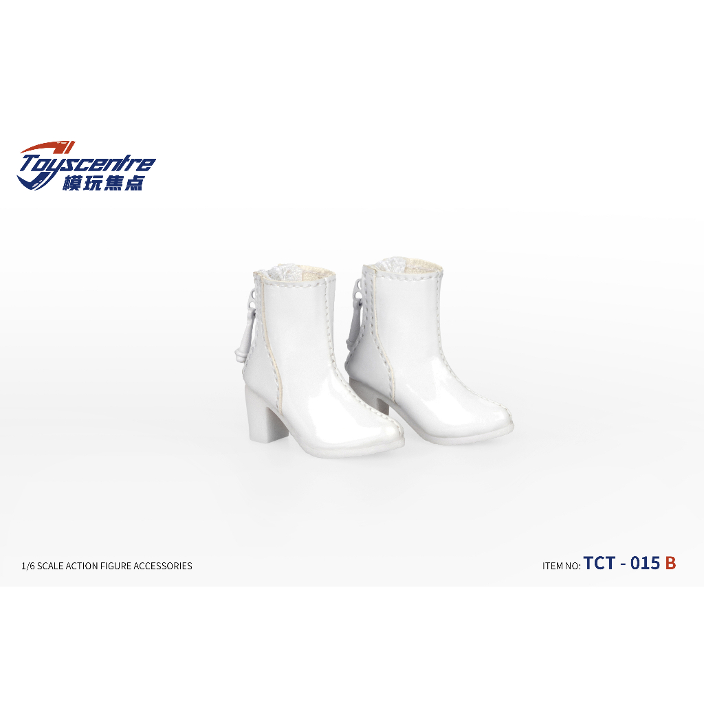 Giày Boot Cổ Ngắn TCT-015 1 / 6 Cho Mô Hình Nhân Vật 12 ''