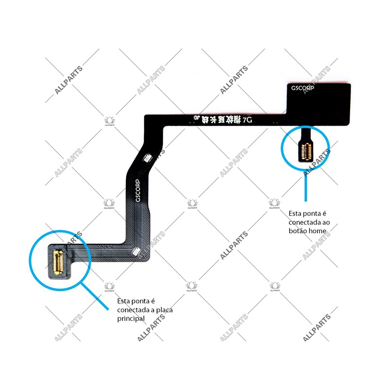 Dây Cáp Cảm Ứng Vân Tay Cho ip 6 7 8 plus
