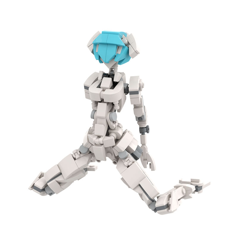 Đồ Chơi Lắp Ráp Robot Điện Thoại Di Động 229 Mảnh Ghép Cho Bé Gái