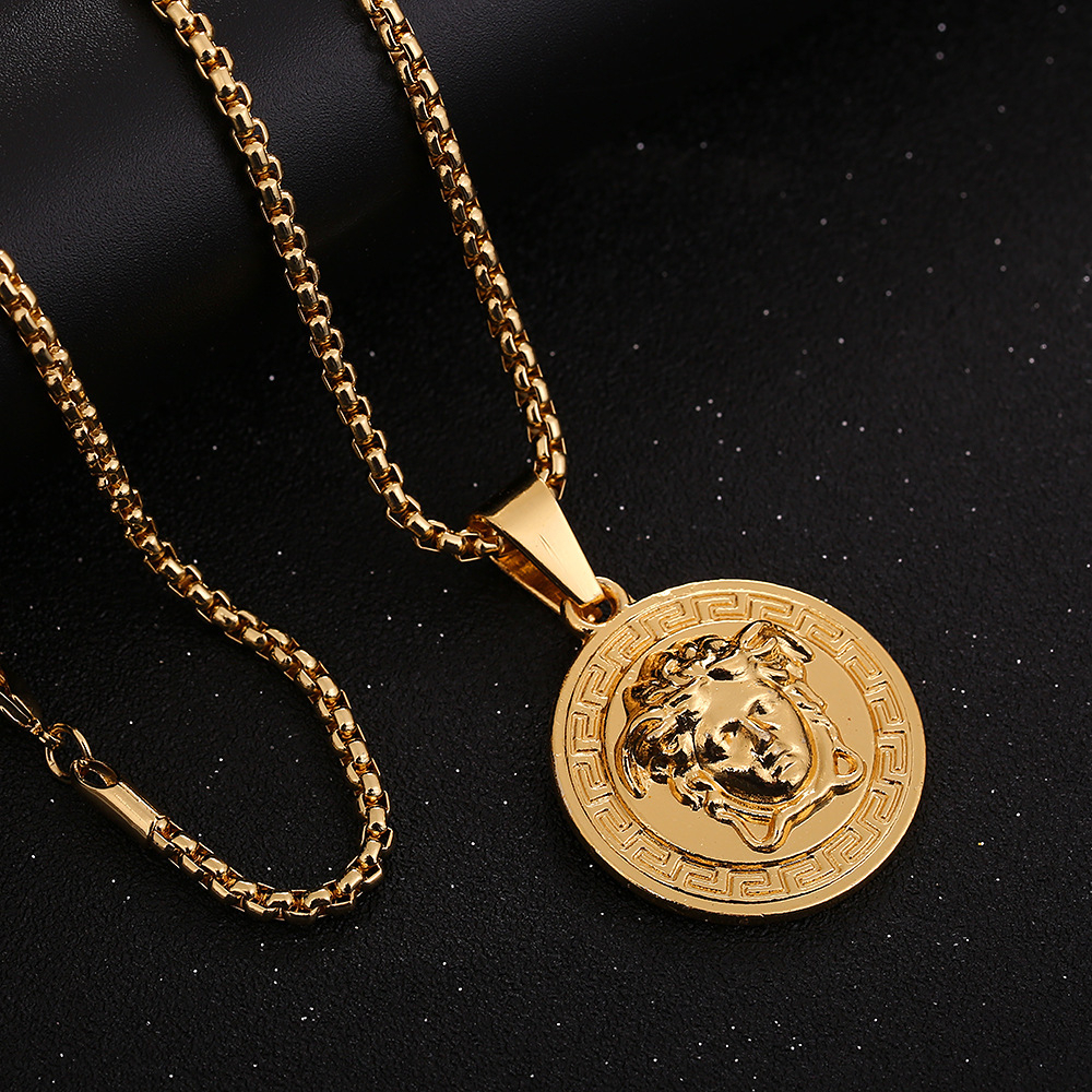 Vòng Tay Dây Bện Mặt Kim Loại Hình Đầu Lâu Phong Cách Retro Thời Trang Cho Nam Nữ