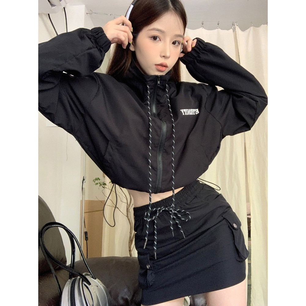 Chân váy Chân Váy Bò váy nữ Chân Váy Chữ A set váy 2023 New Style AP2605