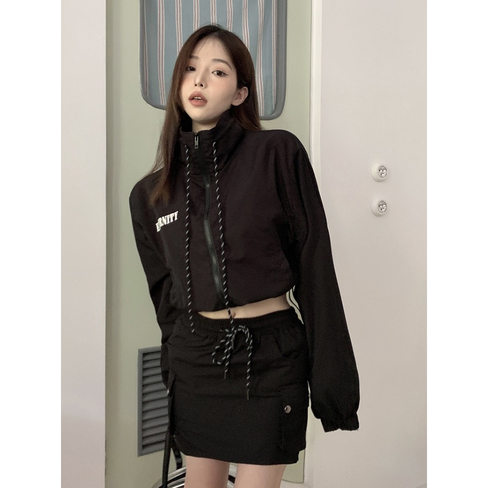 Chân váy Chân Váy Bò váy nữ Chân Váy Chữ A set váy 2023 New Style AP2605