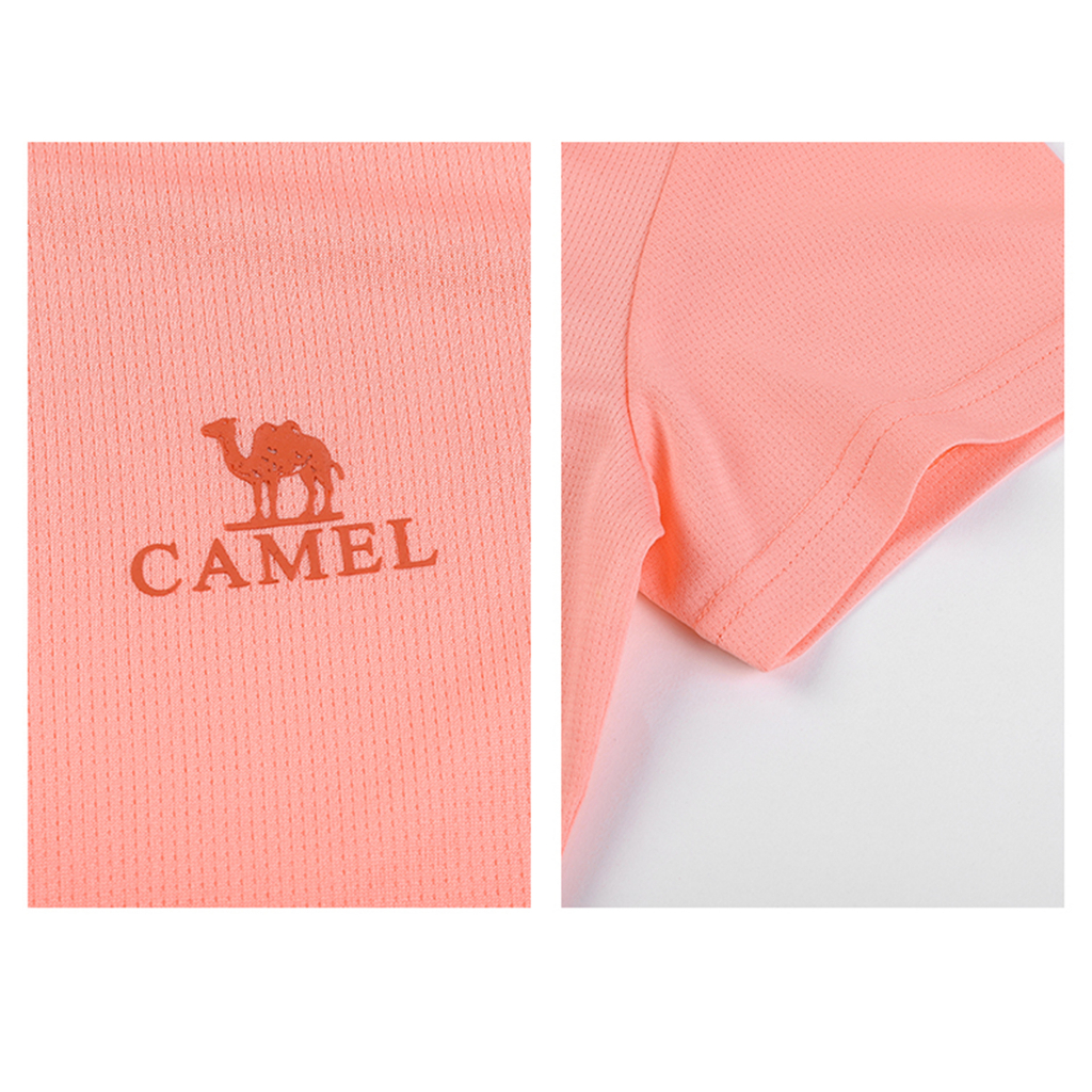 Áo thun CAMEL phong cách thể thao khô nhanh cao cấp cho nữ