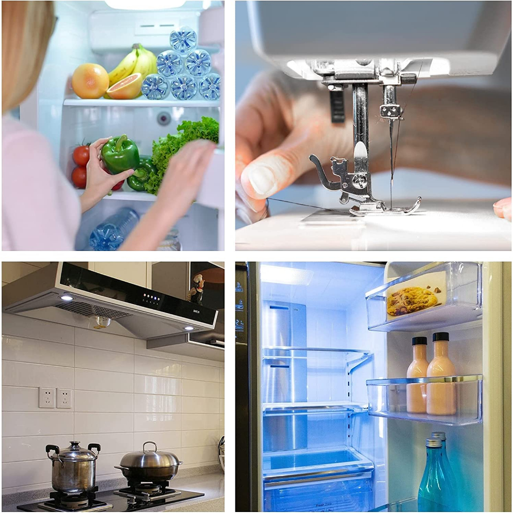 Set 3 Bóng Đèn LED E12 E14 T22 1W Ánh Sáng Trắng Ấm / Lạnh 10W Trang Trí Nhà Cửa