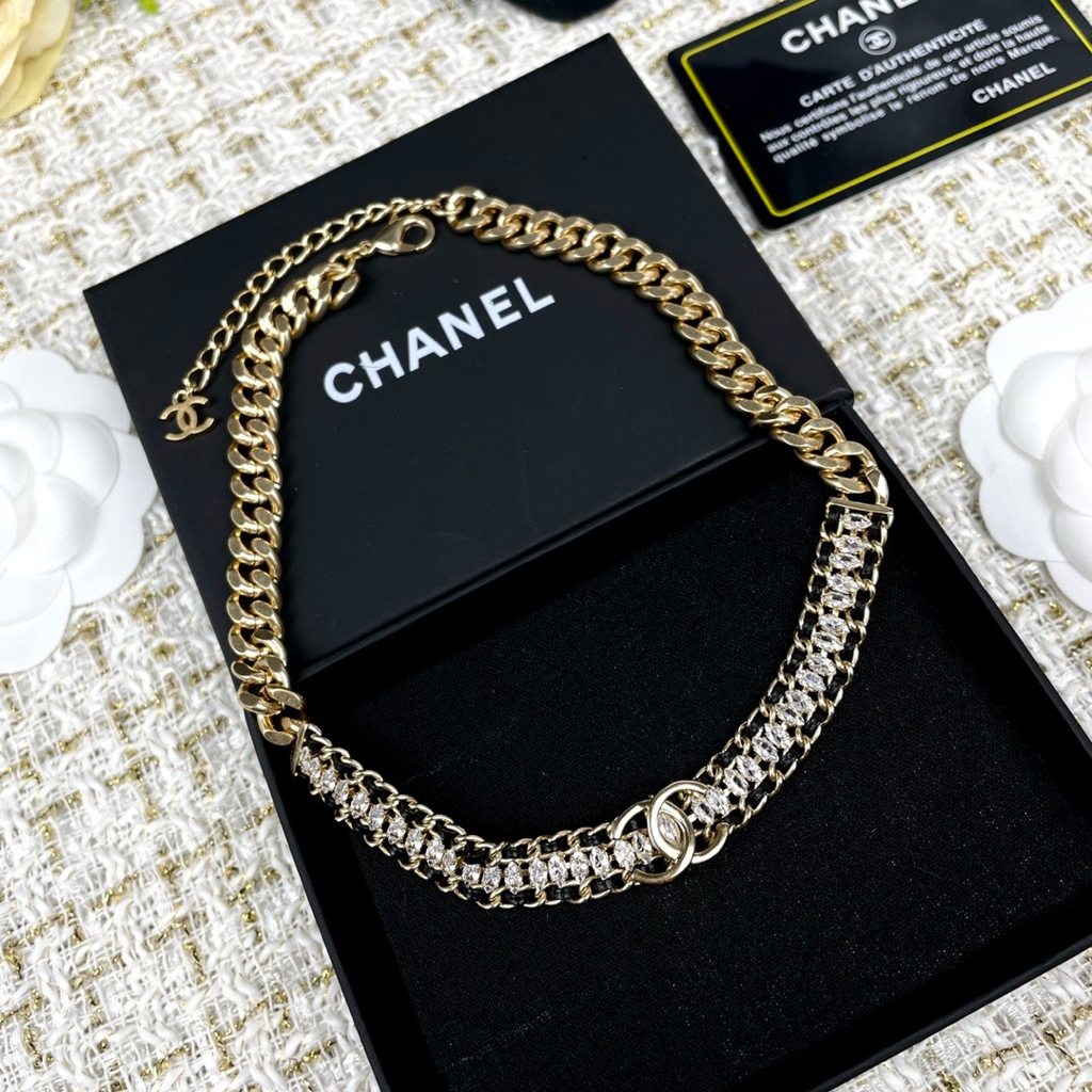 Vòng Cổ choker Bằng Da Cao Cấp Phong Cách Công Nghiệp 23S