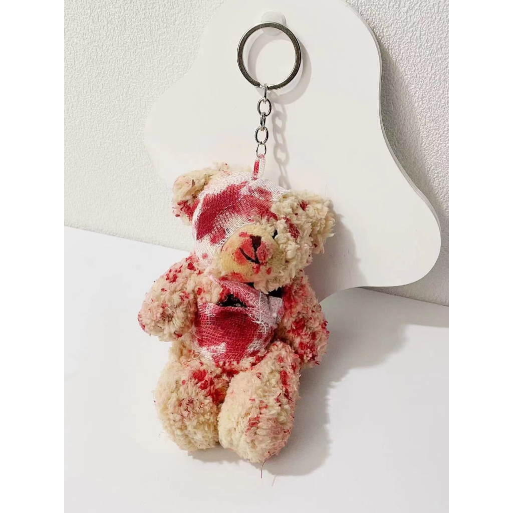 Móc Khóa Điện Thoại Bằng Acrylic Hình Chú Gấu Đáng Yêu y2k