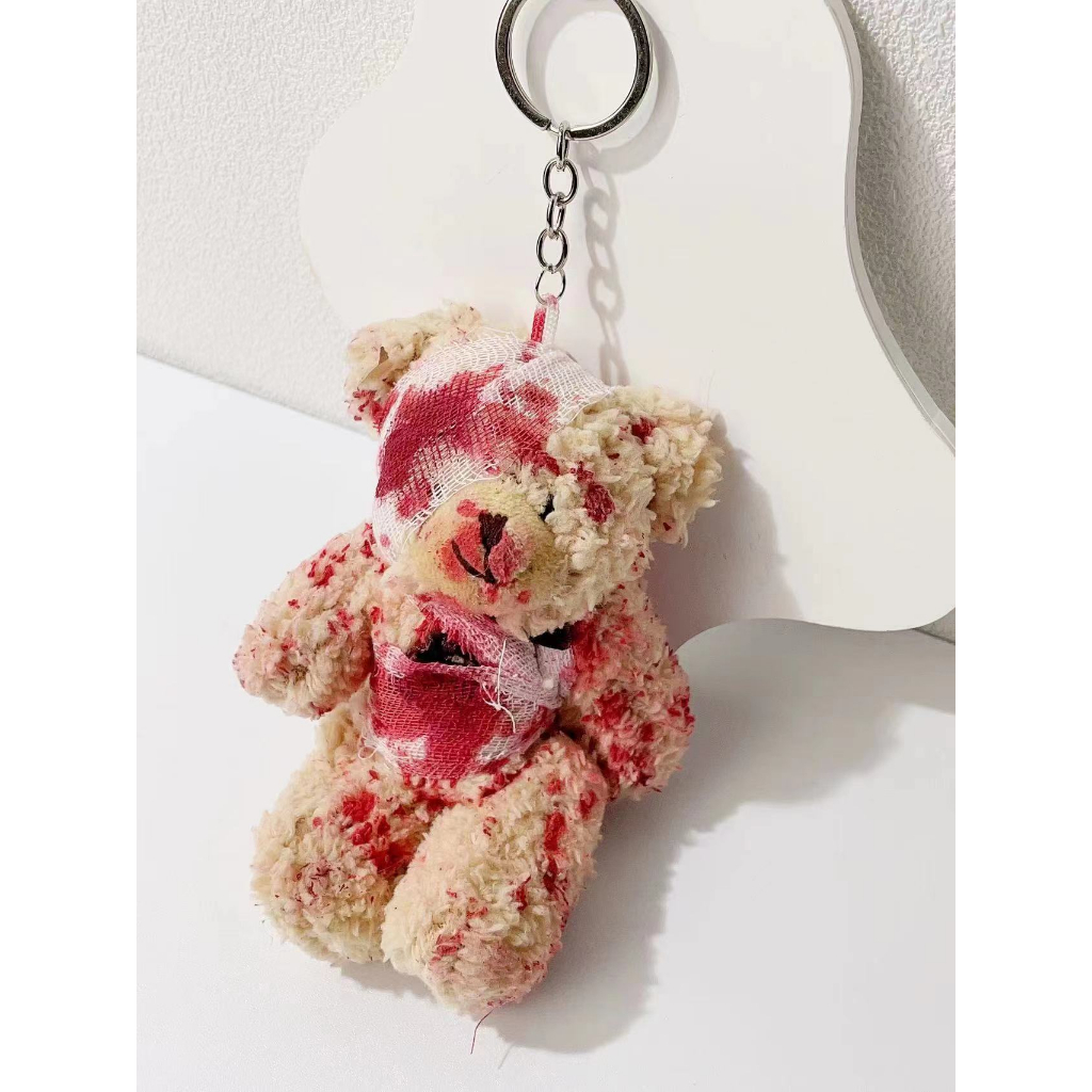 Móc Khóa Điện Thoại Bằng Acrylic Hình Chú Gấu Đáng Yêu y2k