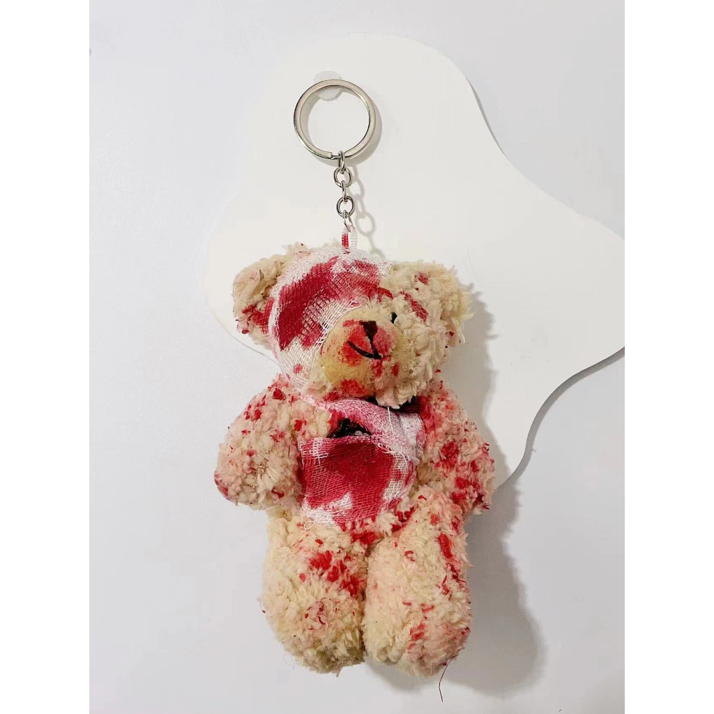 Móc Khóa Điện Thoại Bằng Acrylic Hình Chú Gấu Đáng Yêu y2k