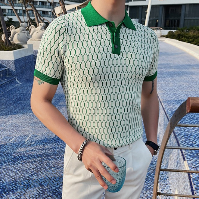 Áo Thun POLO Nam Tay Lửng Thời Trang Mùa Hè