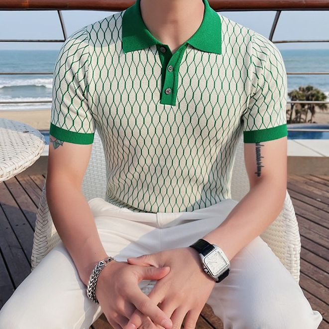 Áo Thun POLO Nam Tay Lửng Thời Trang Mùa Hè