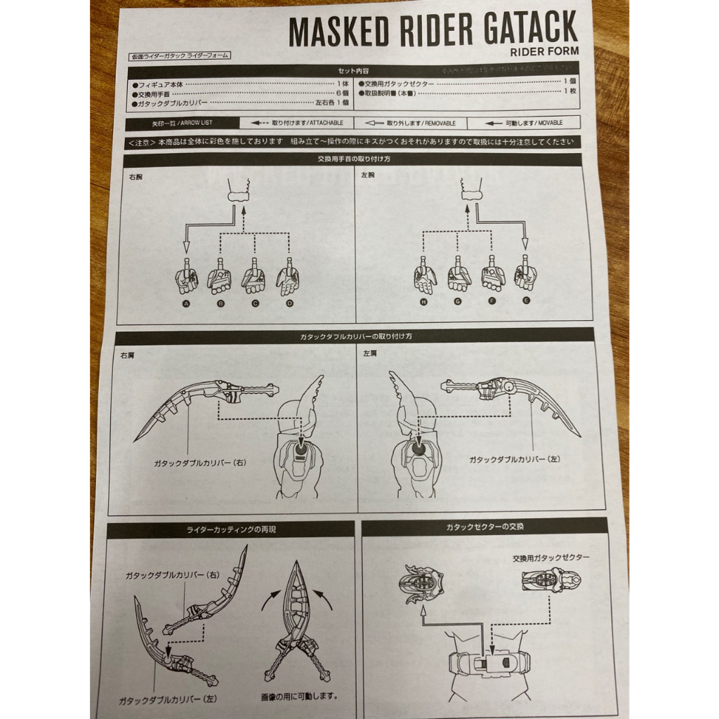 S.h.figuarts Mô Hình Nhân Vật Hoạt Hình Masked Rider Gatack Multi Type Shinkocchou Seihou