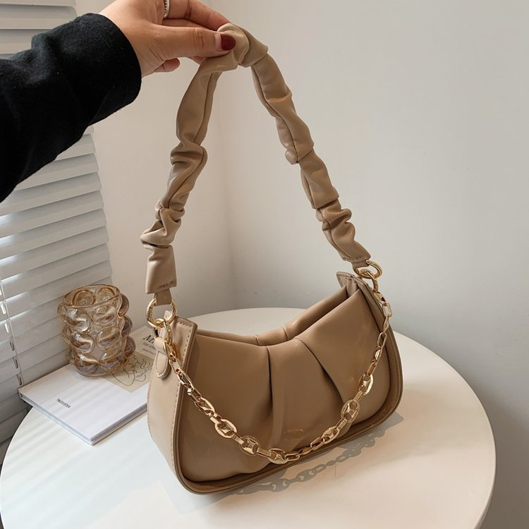 Túi xách tạo hình đám mây phối dây xích thời trang cho nữ IELGY