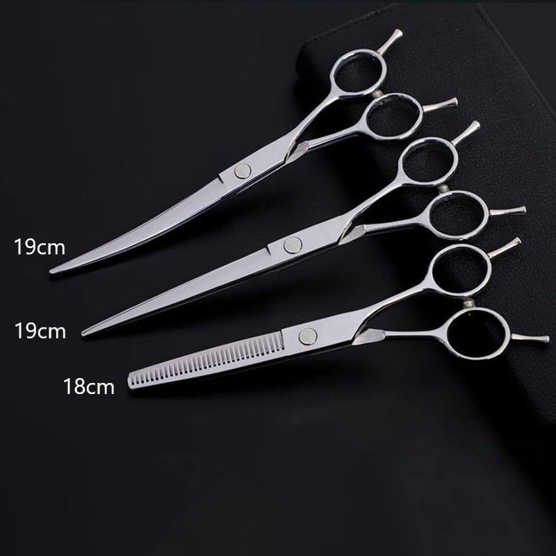 Kéo Cắt Tỉa Lông Thú Cưng 7.5inch Chuyên Nghiệp Màu Vàng Đen