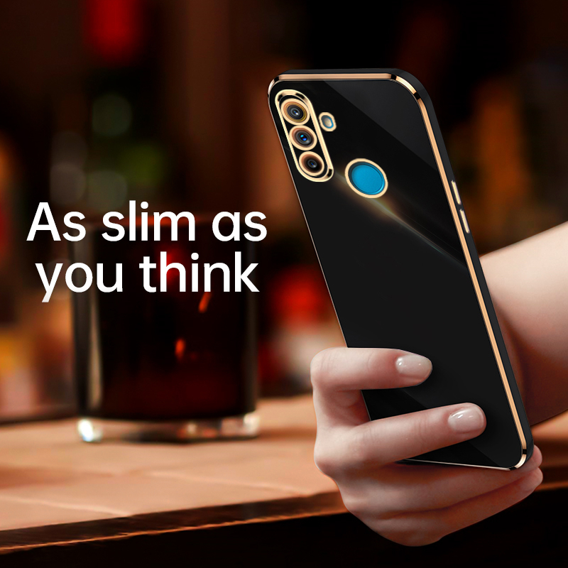 Ốp ĐiệN ThoạI Mạ VàNg Cho Realme C3