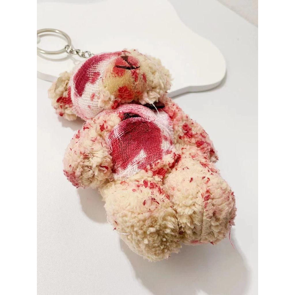 Móc Khóa Điện Thoại Bằng Acrylic Hình Chú Gấu Đáng Yêu y2k