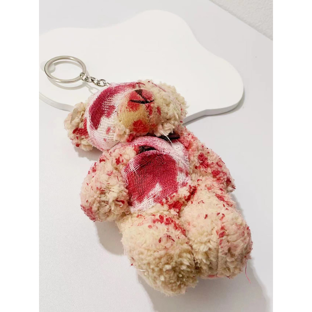 Móc Khóa Điện Thoại Bằng Acrylic Hình Chú Gấu Đáng Yêu y2k