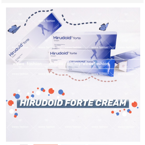 Kem Hỗ trợ giảm sẹo Hirudoid Chính Hãng Thái Lan 20g / 40g