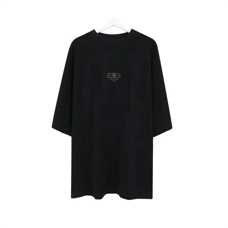 Bale Áo Thun Ngắn Tay Thêu Logo Biểu Tượng Đường Phố Chất Lượng Cao Thời Trang