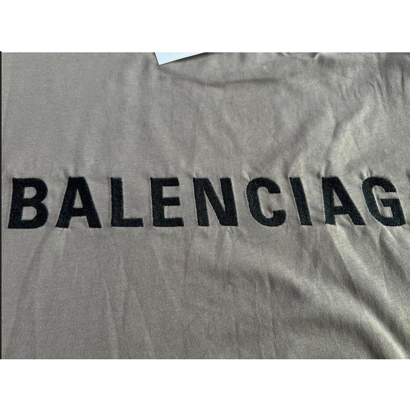 Áo Thun Ngắn Tay Thêu Logo Đơn Giản Thời Trang Chất Lượng Cao