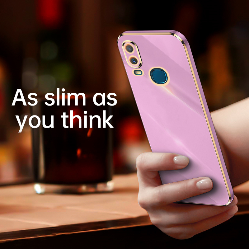 Ốp Lưng Mạ VàNg Cho VIVO Y11 2019 VIVO 1906