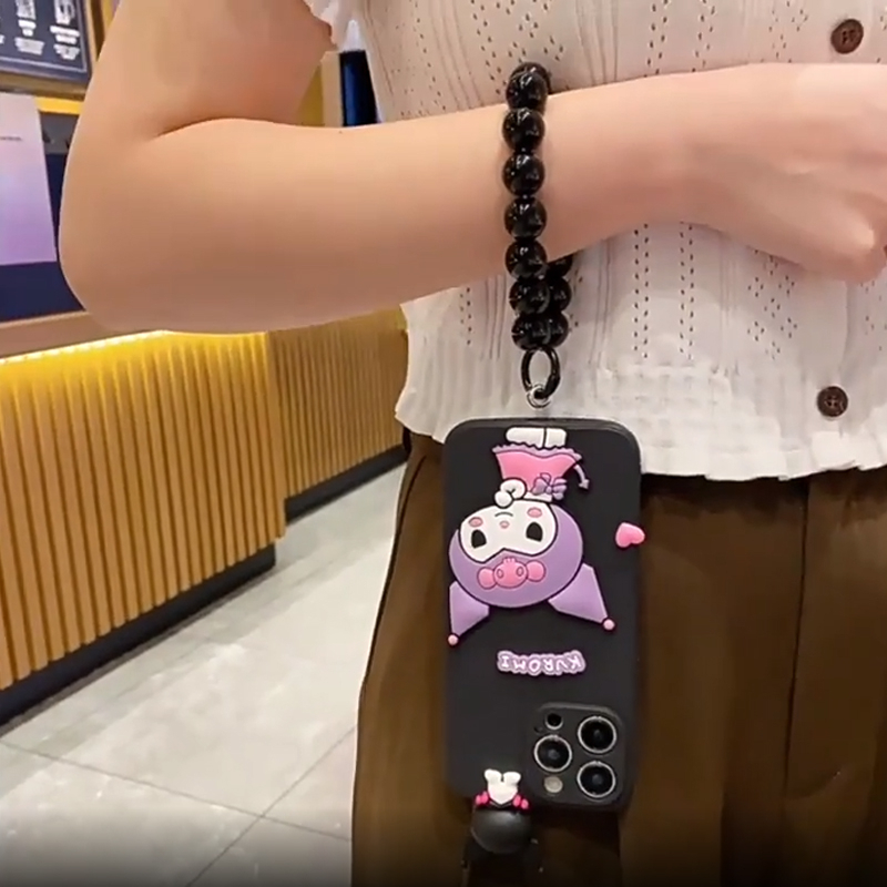 Ốp Điện Thoại Dẻo Họa Tiết Hoạt Hình kuromi Dễ Thương Cho iphone 15 13 14 12 11 pro x xs max xr 6 6s 7 8 plus