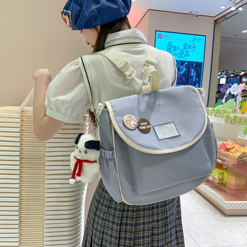 Túi đeo chéo PRETTYZYS sức chứa lớn phong cách Hàn Quốc 2023 cho bạn gái tuổi teen