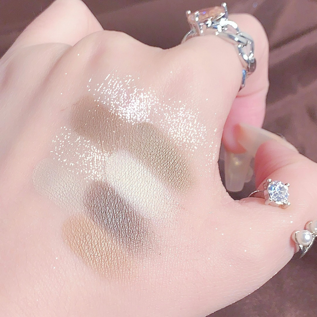 Bảng Phấn Mắt GECOMO Lấp Lánh Nhung Mịn