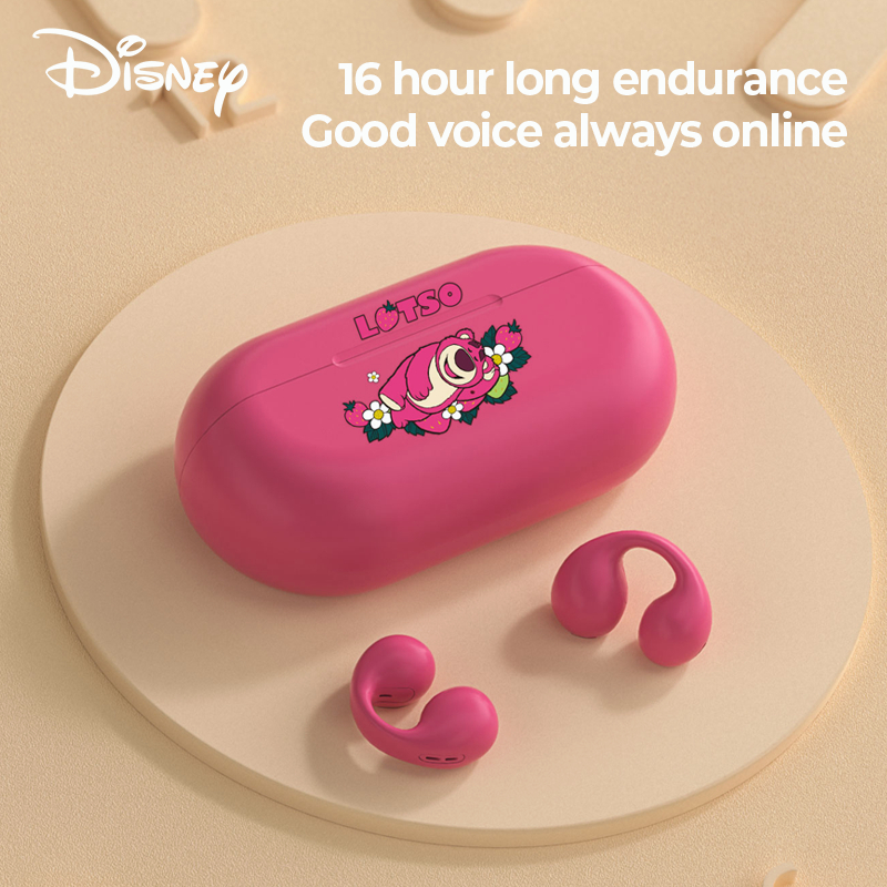 Tai Nghe Bluetooth 5.3 P77 Dạng Kẹp Vành Tai Chống Thấm Nước Có Micro Âm Thanh HIFI Kiểu Dáng Thể Thao Disney