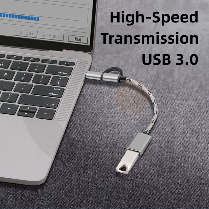 Đầu Chuyển Đổi Từ Cổng Micro USB Sang Type-C + Android