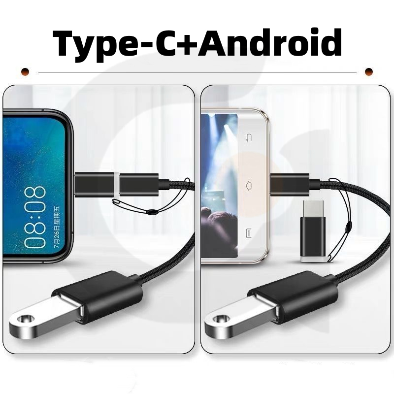 Đầu Chuyển Đổi Từ Cổng Micro USB Sang Type-C + Android