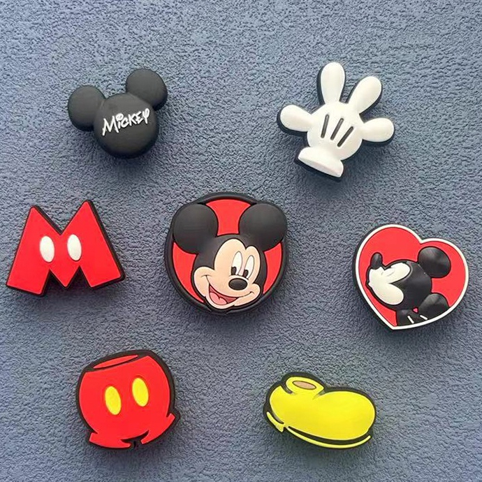 Crocs jibbitz / Shore Charms / Mickey and Minne / jibbitz Set / Giá Đỡ Crocs